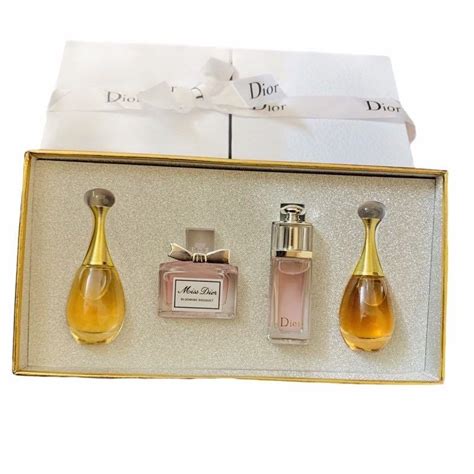 dior perfume set womens|dior miniature perfume gift set.